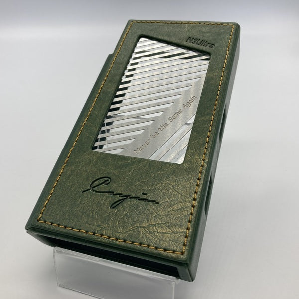 【中古】N3Ultra用純正レザーケース グリーン【日本橋】
