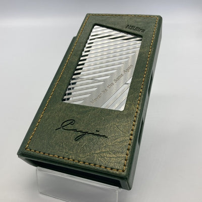 【中古】N3Ultra用純正レザーケース グリーン【日本橋】