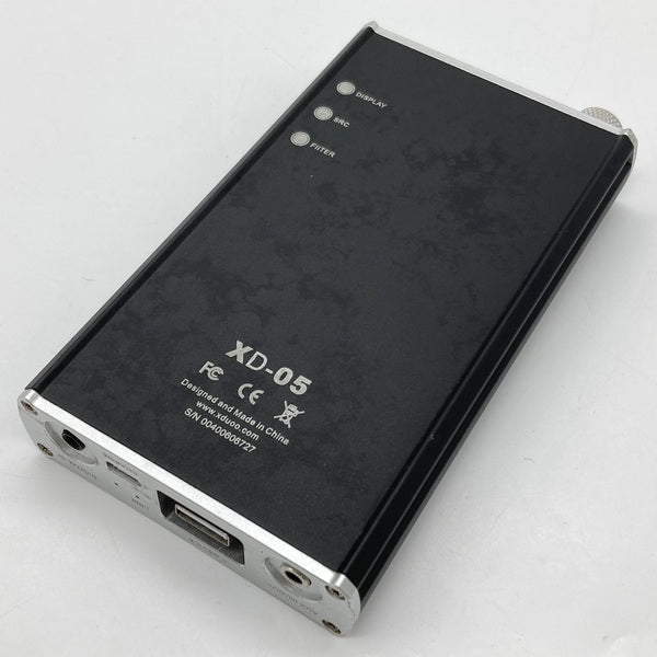 XDuoo XD-05ポータブルアンプ　中古美品高性能ポタアン xDuoo 【中古】XD-05 シルバー DAC搭載ポータブルアンプ【日本橋】 – e