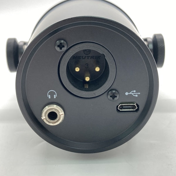 SHURE 【中古】MV7 ポッドキャストマイクロホン ブラック 【MV7