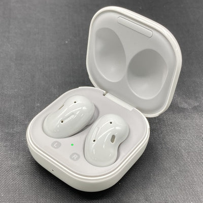 【中古】Galaxy Buds Live Mystic White 【SM-R180NZWAXJP】【日本橋】