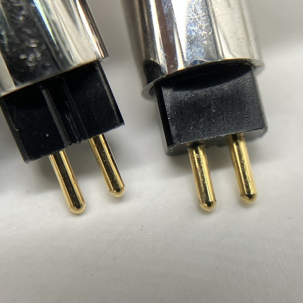 映像用ケーブル C106 MS12EZCLEH final 【中古】シルバーコートケーブル MMCX 1.2m 3.5mm 【C106