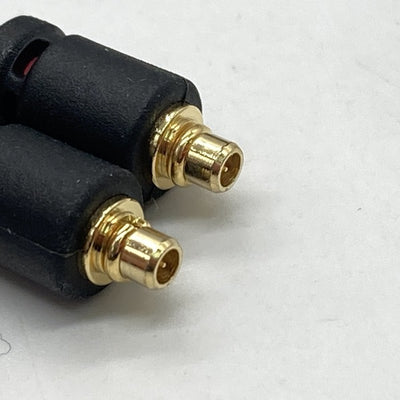【中古】3.5mm4極プラグ-MMCX(L/R)イヤホンケーブル 1.2m ブラックライン【iect_01_bl3m_b_120】【秋葉原】