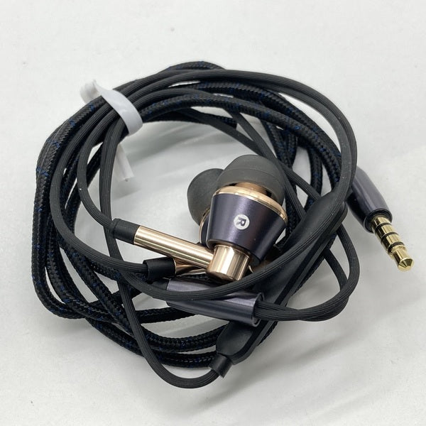 【中古】E1001 Triple-Driver In-Ear Headphones ゴールド【日本橋】