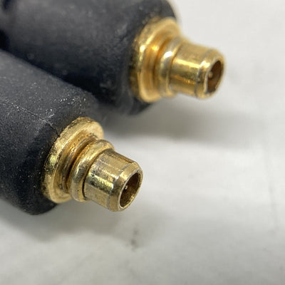 【中古】2.5mm4極プラグ-MMCX(L/R)イヤホンケーブル 1.2m ブラックライン【iect_01_bl2m_b_120】【日本橋】
