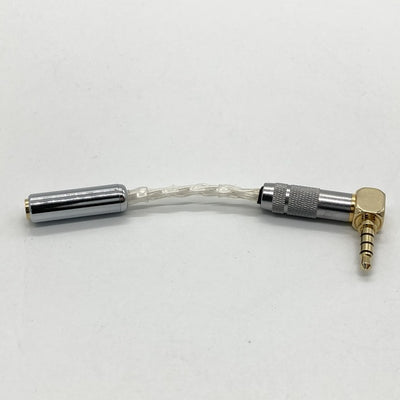 【中古】2.5mm to 3.5mm 4極 L字変換ケーブル【秋葉原】