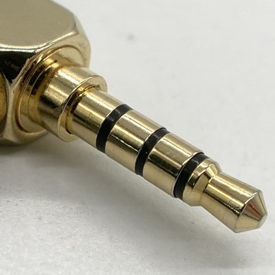 【中古】2.5mm to 3.5mm 4極 L字変換ケーブル【秋葉原】