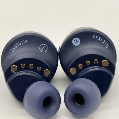 【中古】ATH-CKS50TW BL ブルー【日本橋】