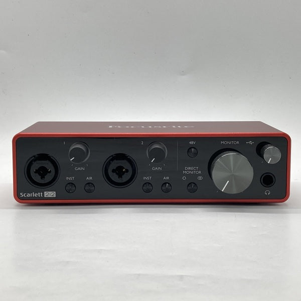 Focusrite Scarlett 2i2 中古品 Amazon.co.jp: Focusrite Scarlett 2i2 オーディオ
