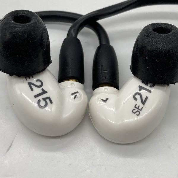 SHURE BT2シリーズ SE215 ホワイト Shure SE215 Wireless Earphones with Bluetooth 5.0, Sound