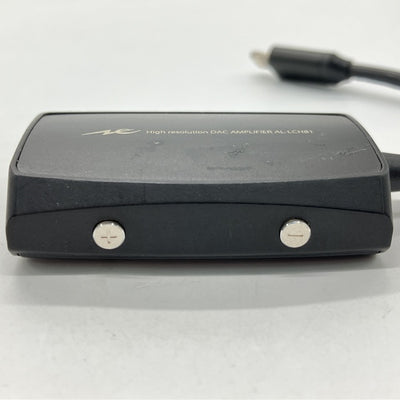 【中古】AL-LCH81K ブラック 【24bit/192kHzハイレゾ対応 Lightning接続 DAC搭載ポータブルアンプ】【秋葉原】