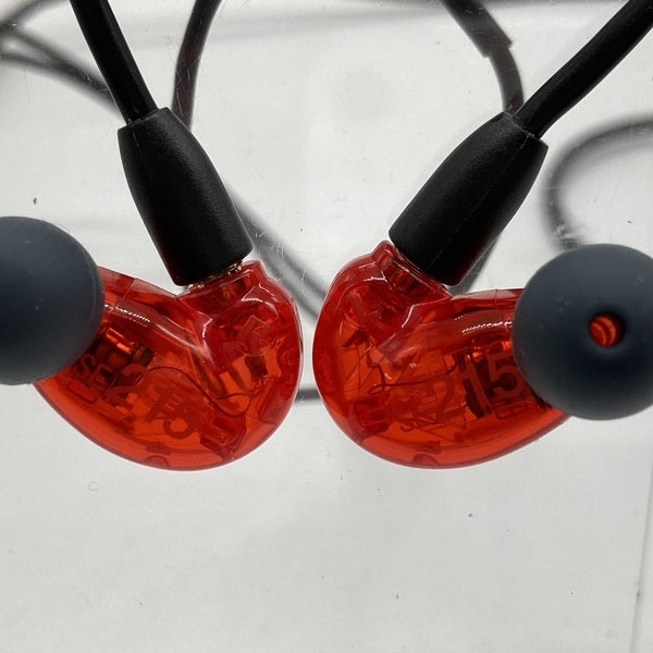 SHURE シュア イヤホン 有線 SE215SPE-RD-A レッド SHURE SE215 Special Edition (レッド) 高遮音性イヤホン シュア