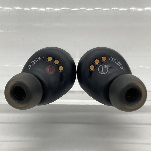 【中古】ATH-CKS30TW+ BK マットブラック【日本橋】