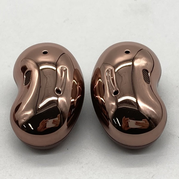 Galaxy Buds Live Mystic Bronze SM-R180N… ヨドバシ.com - SAMSUNG サムスン 完全ワイヤレスイヤホン Galaxy Buds