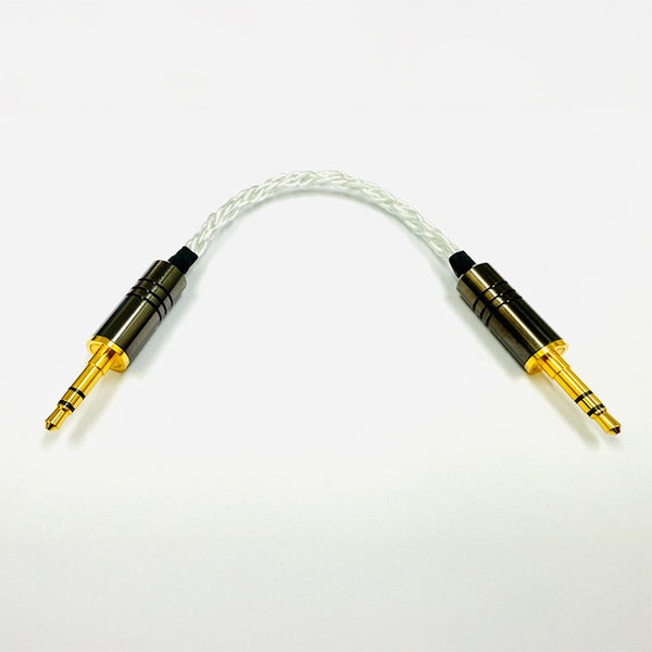 e☆イヤホン・ラボ Axinite 8 3.5-3.5 ショートケーブル 9.5cm – e