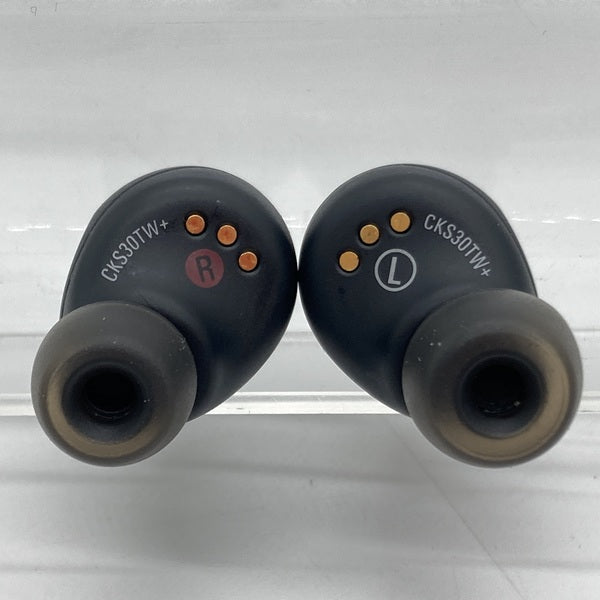 【中古】ATH-CKS30TW+ BK マットブラック【日本橋】