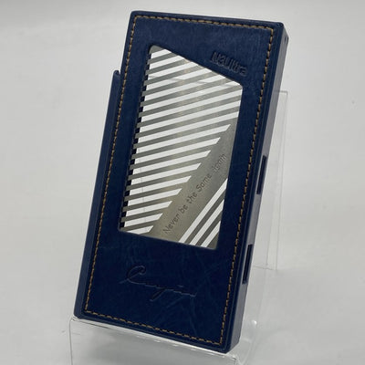 【中古】N3Ultra用純正レザーケース ブルー【秋葉原】