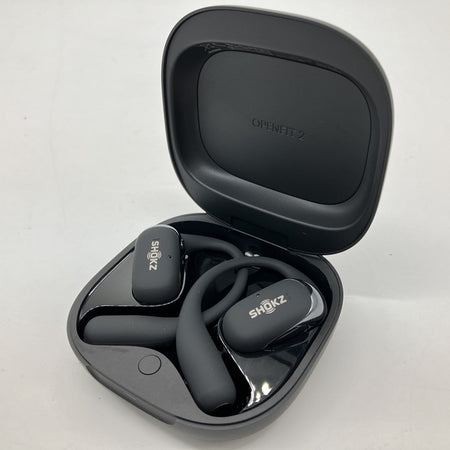 【最終値下げ！】新品未使用 Shokz OpenFit2 ブラック OpenFit 2 オープンイヤーイヤホン - Shokz (ショックス) 日本