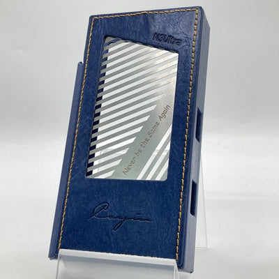 【中古】N3Ultra用純正レザーケース ブルー【日本橋】
