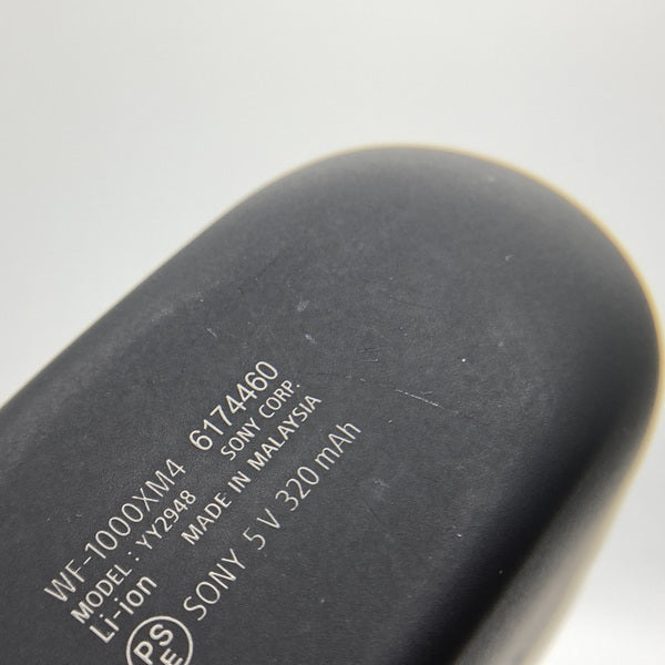 【中古】WF-1000XM4 BM ブラック【ジャンク品・返品不可】【日本橋】