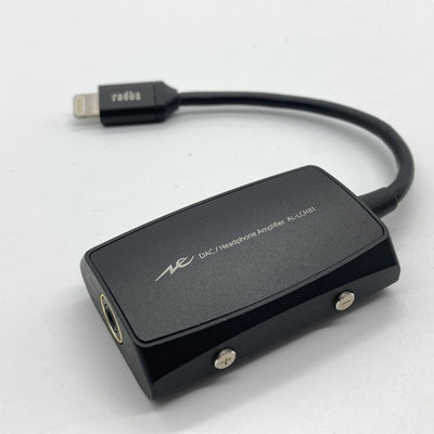 【中古】AL-LCH81K ブラック 【24bit/192kHzハイレゾ対応 Lightning接続 DAC搭載ポータブルアンプ】【仙台】