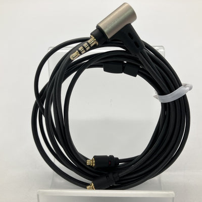 【中古】2.5mm4極プラグ-MMCX(L/R)イヤホンケーブル 1.2m ブラックライン【iect_01_bl2m_b_120】【秋葉原】
