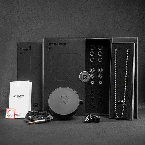 LETSHUOER Mystic 8 イヤホン LETSHUOER Mystic 8 IEM 8 BA Drivers in-ear Monitor Hi-Fi