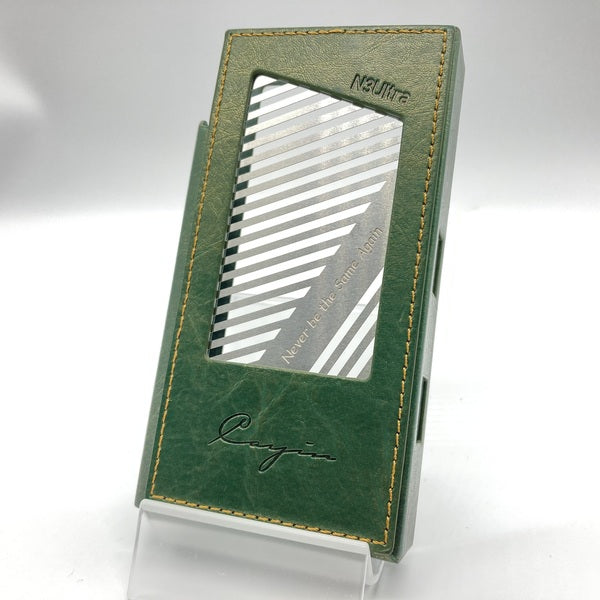 【中古】N3Ultra用純正レザーケース グリーン【秋葉原】