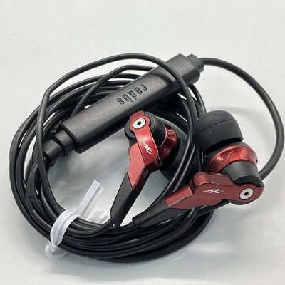 【中古】HP-NHL11R Lightning Inner ear headphones レッド【秋葉原】