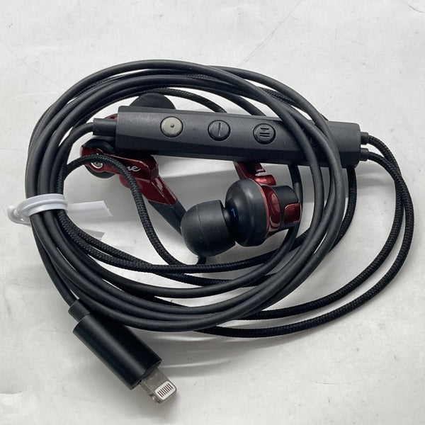 【中古】HP-NHL21R Digital earphone with Lightning レッド【日本橋】