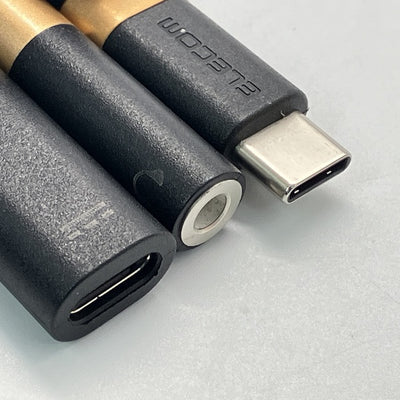 【中古】給電付き Type-C-3.5mm変換ケーブル (DAC搭載/高耐久) ブラック  【MPA-C35CSDPDBK】【秋葉原】