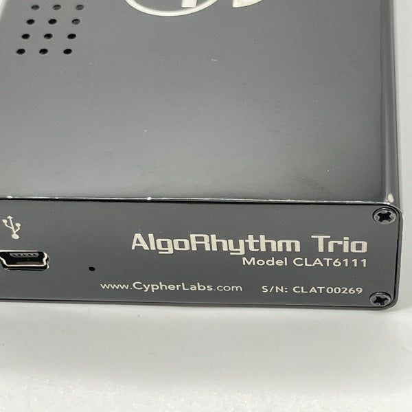 【中古】AlgoRhythm Trio / Black（真空管「Thomson 6111」採用ポタアン）【秋葉原】