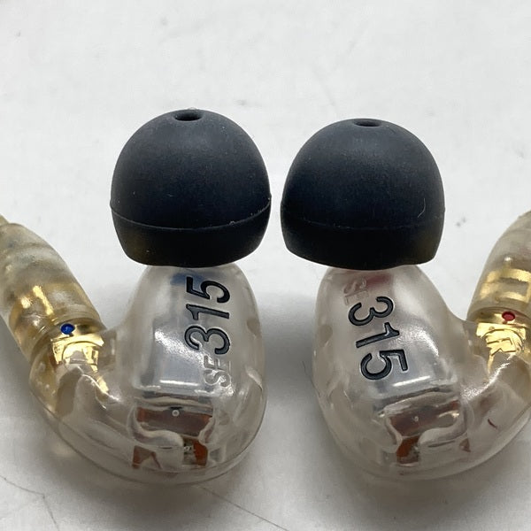 SHURE se315 クリア イヤホン SHURE SE315-CL-J [クリアー] 価格比較