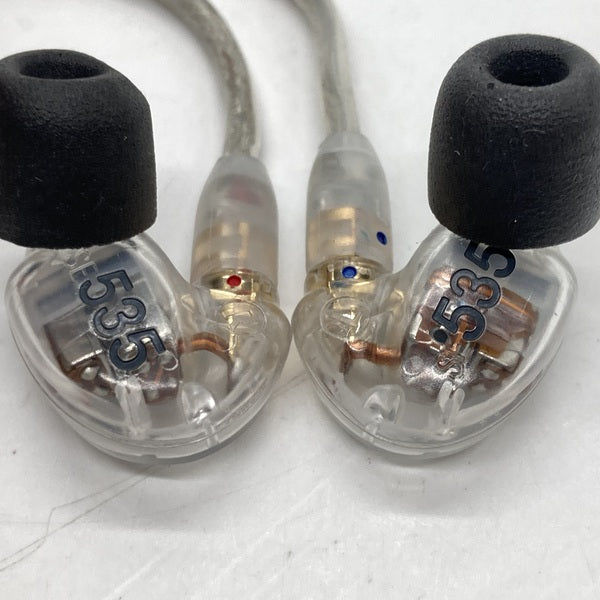 購入店保証付き*試用のみ*SHURE SE535クリアProLine SHURE 【中古】SE535 クリア Pro Line【SE535-CL-A】【秋葉原