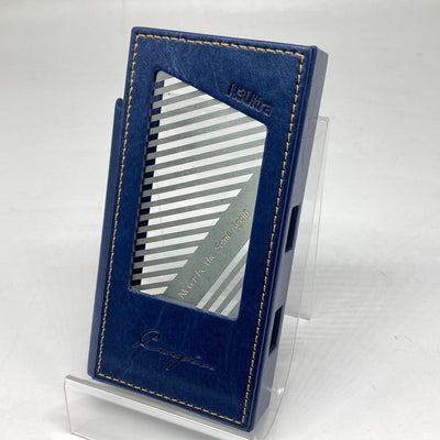 【中古】N3Ultra用純正レザーケース ブルー【日本橋】