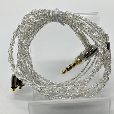 【中古】シルバーコートケーブル MMCX 1.2m 3.5mm  【C106 MS12AZCLEH】【日本橋】