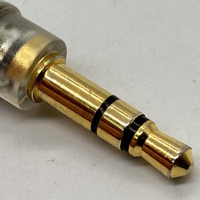 【中古】シルバーコートケーブル MMCX 1.2m 3.5mm  【C106 MS12AZCLEH】【日本橋】