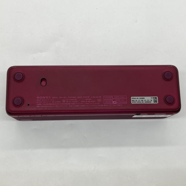 SONY SRS-HG1 スピーカー 美品 本体のみ 動作確認済み 中古品 Yahoo!オークション -「sony srs hg1」の落札相場・落札価格
