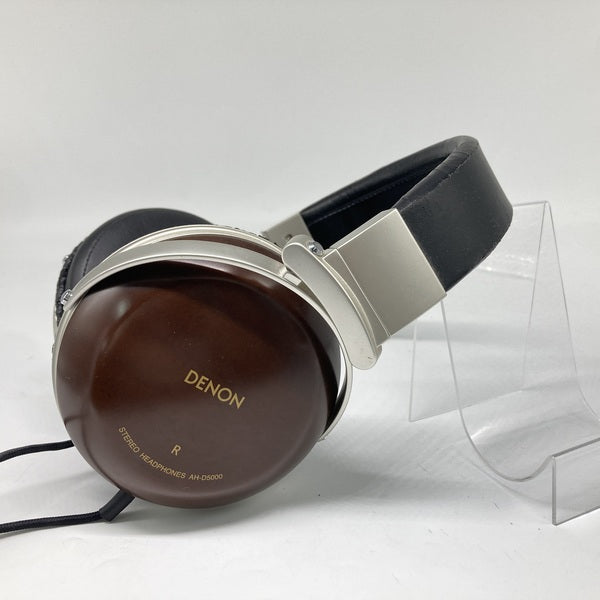 【廃番・美品】DENON AH-D5000 ヘッドホン 天然木ハウジング 廃番・美品】DENON AH-D5000 ヘッドホン 天然木ハウジング