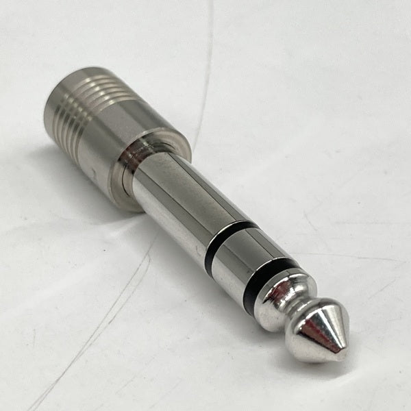 【中古】F63-S(R）【ロジウムメッキ 3.5mm→6.3mm変換プラグ】【秋葉原】