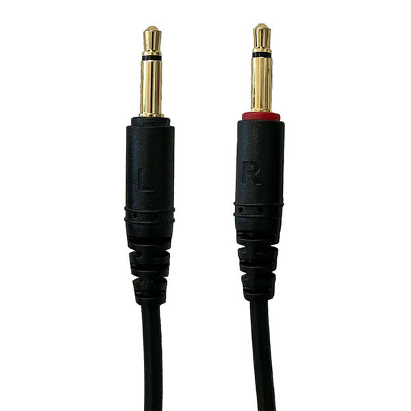 φ3.5 mm（2極）ミニプラグx2(L,R)⇔ φ 4.4 mm ステレオミニプラグ・ケーブル（2 m) 【ET-RP4.4BL2Y】