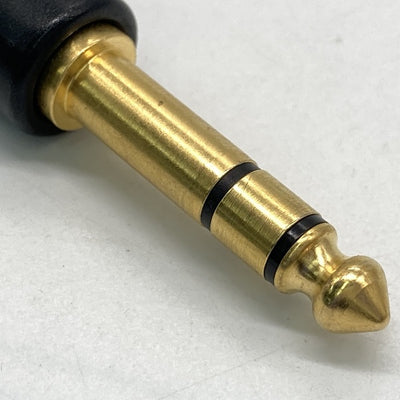 【中古】Premium Black-Silver headphone cable for LCD (6.3mm 標準プラグ) 【CBL-BL-1030】【日本橋】