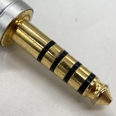 【中古】8コアシルバーメッキイヤホンケーブル【日本橋】