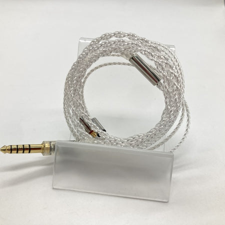 final 【中古】シルバーコートケーブル MMCX 1.2m 4.4mm 5極