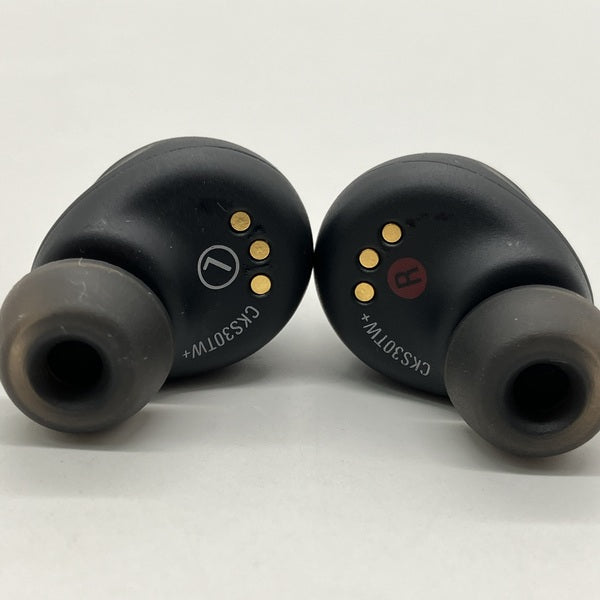 【中古】ATH-CKS30TW+ BK マットブラック【秋葉原】