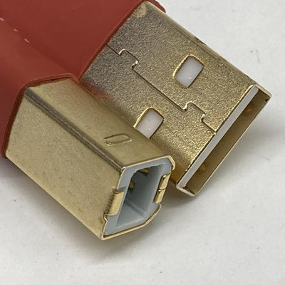 【中古】KK CABLE YB-Y1 USBケーブル USB2.0 A⇔Bタイプ 音楽伝送/A-Bケーブル YB-Y1 (0.5M)【名古屋】