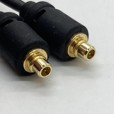 【中古】2.5mm4極プラグ-MMCX(L/R)イヤホンケーブル 1.2m ブラックライン【iect_01_bl2m_b_120】【秋葉原】