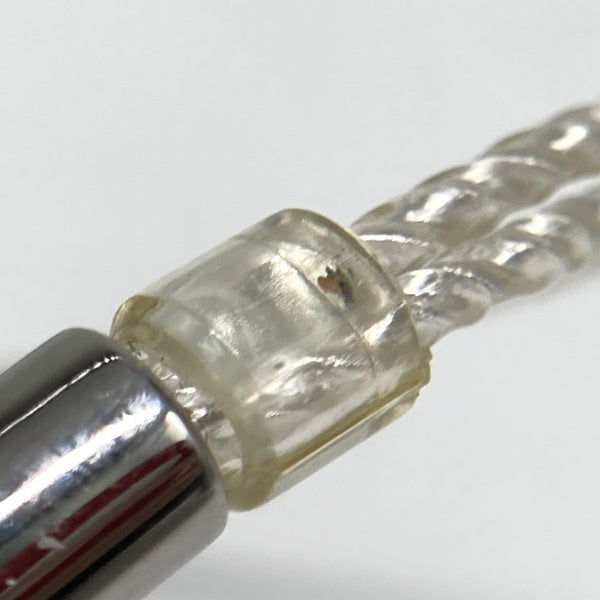 映像用ケーブル C106 MS12EZCLEH final シルバーコートケーブル MMCX 1.2m 4.4mm 5極バランス