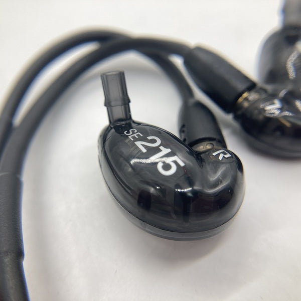 SHURE SE215 ブラック SHURE SE215-K-A トランスルーセントブラック｜ミュージック