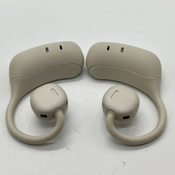 【中古】MBE001 ワイヤレスパーソナルイヤースピーカー ホワイトベージュ【秋葉原】
